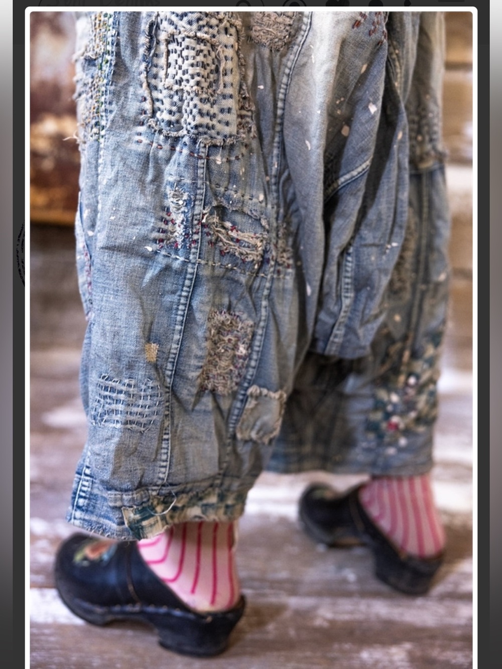 Magnolia Pearl Joni Denim Punk Jeans - Picture 2 of 10